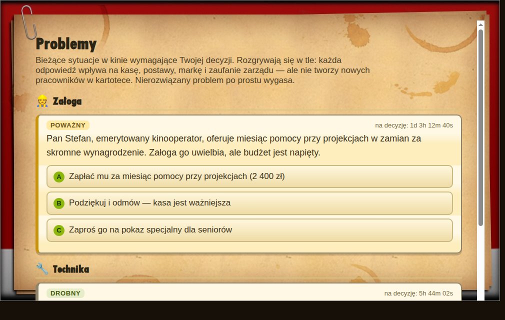 Ekran problemów